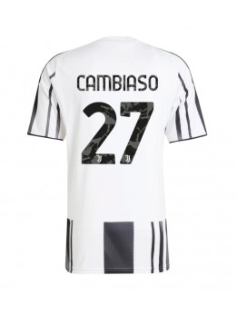 Juventus Andrea Cambiaso #27 Replika Hemmakläder 2025-26 Kortärmad
